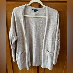 American Eagle Outfitters khaki Cardigan